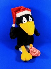 NICI DER KLEINE RABE SOCKE HANDPUPPE Weihnachtsmütze Plüsch 38 cm Weihnachten