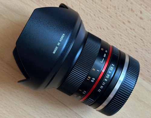 Samyang 12mm ncs cs - f/2,0,