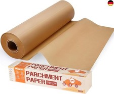 Backpapier Zuschnitte 150 Stück, 38cm x 45m Vorgeschnittenes Butterbrotpapier 