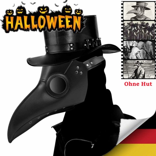 Schnabelmaske gothic pestmaske - schnabelmaske,