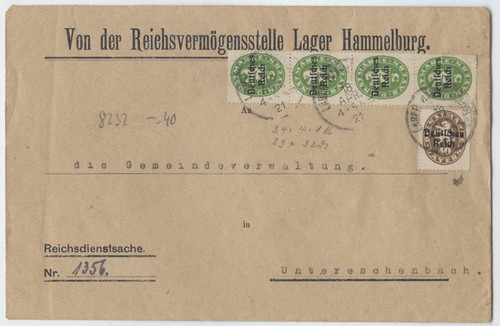 Deutsch reich 1921 - deutsch,
