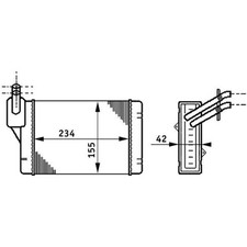 Wasser-Heizgerät MAHLE AH 71