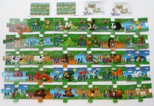 Danone - Fruchtzwerge " Komplettsatz  Magnetpuzzle - Tiere 30 Stück " 2010