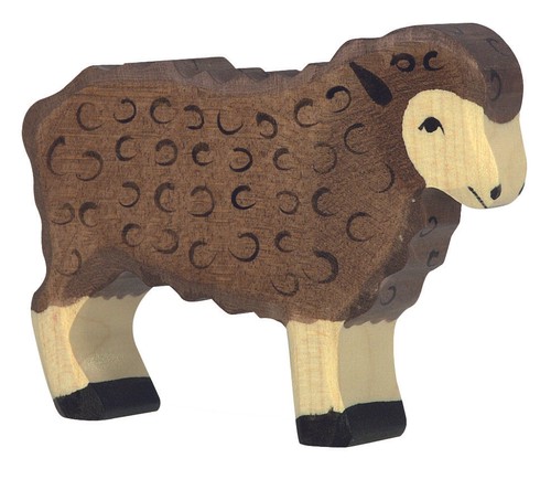 Schaf stehend schwarz von - schaf,
