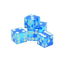 Casino-Würfel - 5 Stück -