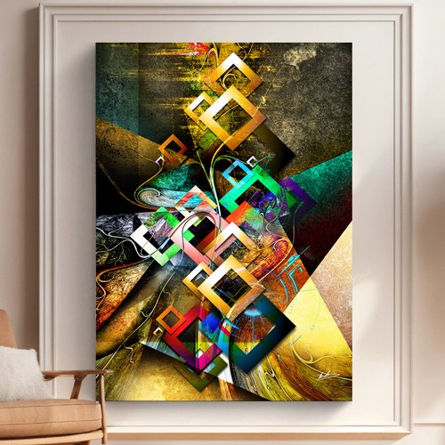 Abstrakte bilder auf leinwand - bilder,