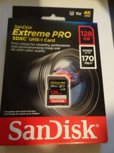 Sandisk extreme pro 128gb sdxc - sandisk,