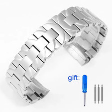 Uhrenarmband Edelstahl 24-22 mm Ersatzband für Panerai Luminor Serie Pam Arc 