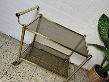 Barwagen Servierwagen Messing