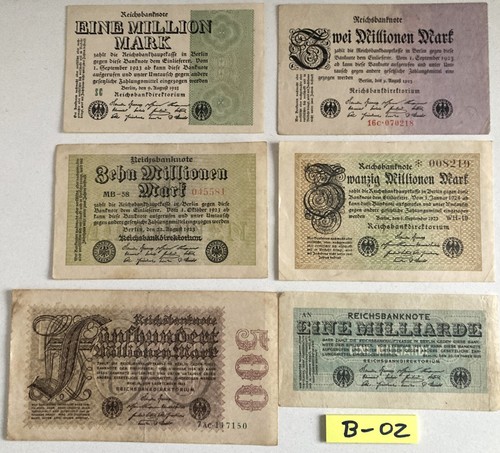 Satz banknoten geldscheine - banknoten,