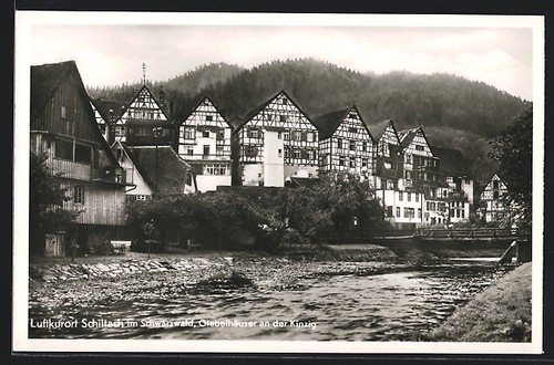 Ansichtskarte schiltach - ansichtskarte,