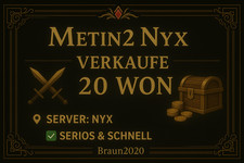 WON✨20 WON - Metin2 Nyx✨