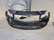 Opel Astra Stoßstange Front Schwarz 2015-2019 Schwarz Lackiert