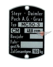 Puch MC 50 - 3 Pionier Mofa