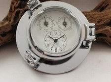 Uhr, Thermo- & Hygrometer im