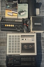 Philips N2229 AV Vintage Bandrekorder Kassettenrekorder mit Zubehör OVP