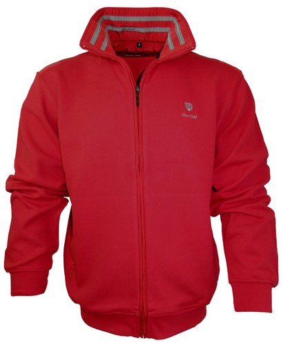 Sweatjacke cardigan rot bau - cardigan,