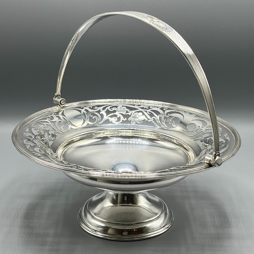Antik versilbert obst kuchen - antik,