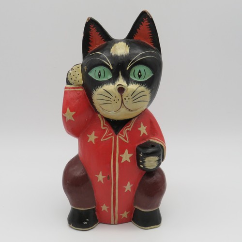 Vintage glückskatze maneki - vintage, - maneki