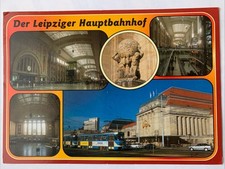 Ansichtskarte, Messestadt Leipzig HBF, Vers. Motive, Kostenl. Versand, gelaufen