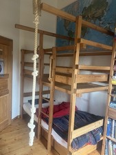 Abenteuer Stockbett Hochbett Guter Zustand✨ Ökologisches Vollholz? + Anleitung