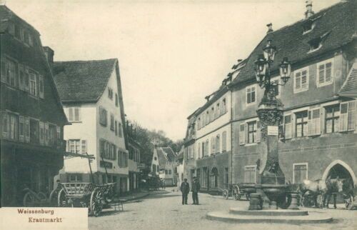 Ansichtskarte weissenburg - ansichtskarte,