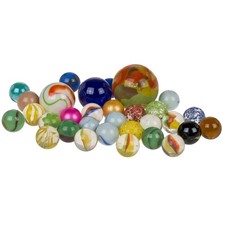 Bunte murmeln aus - murmeln, glas