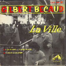 GILBERT BECAUD Pochette GRANDS