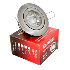 💎12V LED Einbaustrahler Bajo MR16 #Niedervolt 3W Innen mit Bajonettverschluss✔️