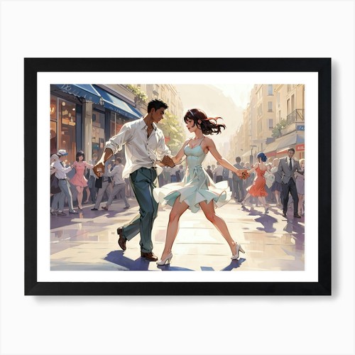 Tänzer paris kunstdruck - tänzer, in