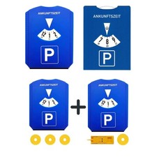 Parkscheibe Eiskratzer, Einkaufswagenchip, Reifenprofilmesser (je nach Modell)