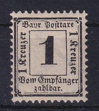 Bayern 1871 Portomarke 1