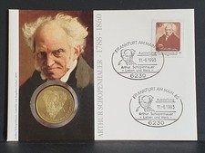 Numisbrief Arthur Schopenhauer