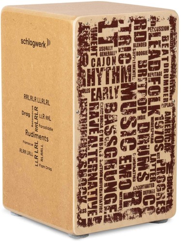 Schlagwerk cajon rudiments - cajon,