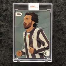 Topps Project 22 Andrea Pirlo Juventus by Marco Melgrati UEFA Soccer Cards
