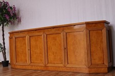 Nr.1834b Sideboard Wurzelholz Furnier, Birke