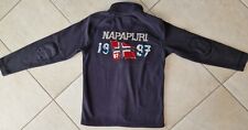 Blaue Napapijri Fleece Jacke Größe 152 / 12