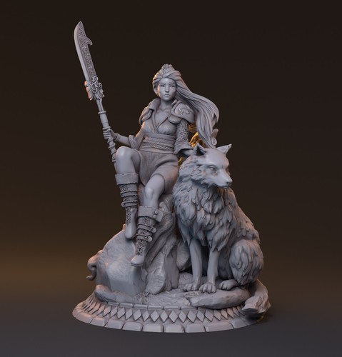 Hüterin wächterin miniatur - hüterin,