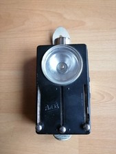 DDR Artas 3 Farben Taschenlampe / Signallampe - grün blau rot NVA MdI Feuerwehr