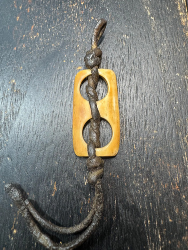 Vintage tribal zahn anhänger - tribal,