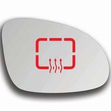 Spiegelglas Rechts Beheizbar