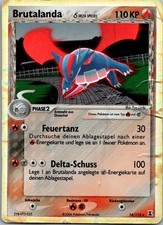 Pokemon Brutalanda δ 14/113 Holo poor EX Delta Species Deutsch