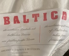 Baltica Daunen Kissen Kinderwagen Artländer Decke ca. 73x73 Geprüfte Qualität