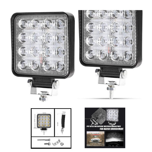 Led arbeitsscheinwerfer 2x48w - arbeitsscheinwerfer,