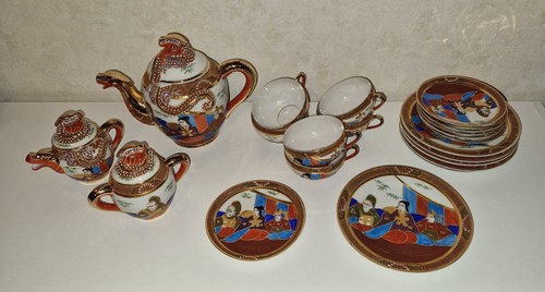 Teeservice asiatisches