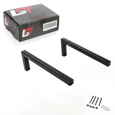 2x Wandkonsole matt schwarz