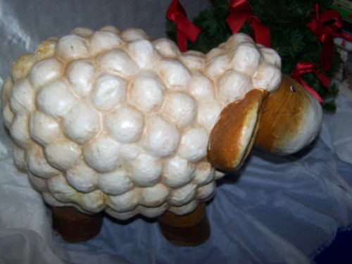 Schaf figur groß 46 - x,
