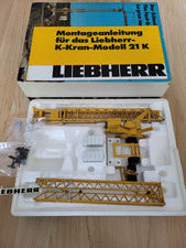 Liebherr 21 K Schnelleinsatzkran Kletterkran Hochbaukran Kran Conrad 1:50 OVP