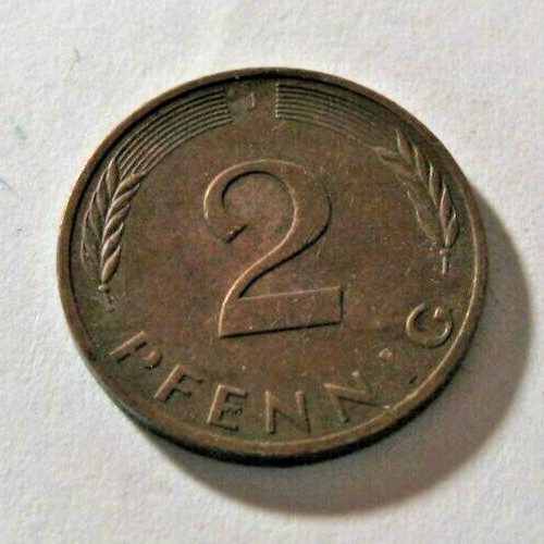 Pfennig dm münze coin - 2,