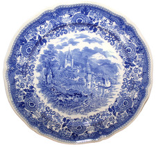 Burgenland blau platte rund - platte,